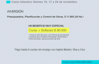 Ultimo curso del a�o. Intensivo en tres viernes. 