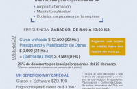 Curso de los s�bados. Comienzo 7 de abril. 